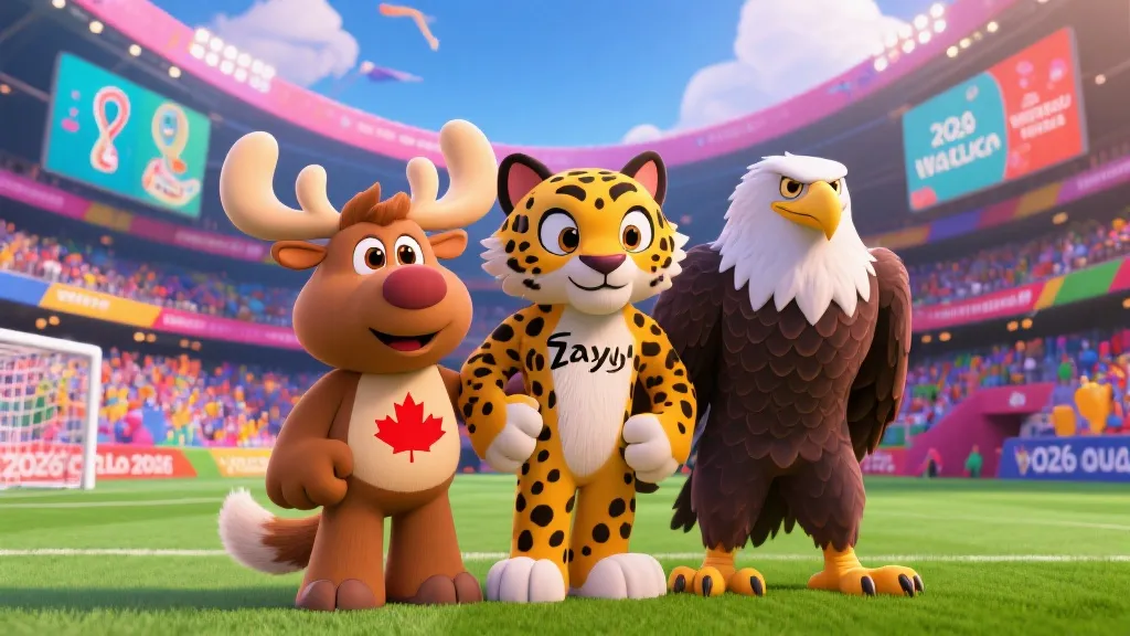 揭秘2026世界杯吉祥物：Maple、Zayu与Clutch背后的文化密码与狂欢寓意